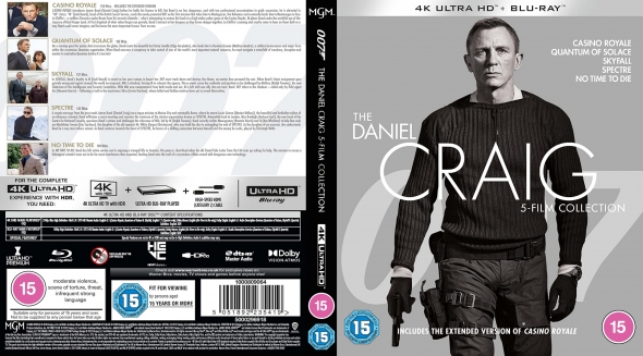 The Daniel Craig 5-Film Collection 4K