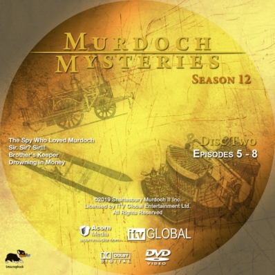 Murdoch Mysteries - Season 12, disc 2