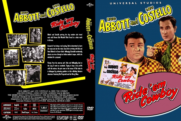 Abbott and Costello Ride'em Cowboy