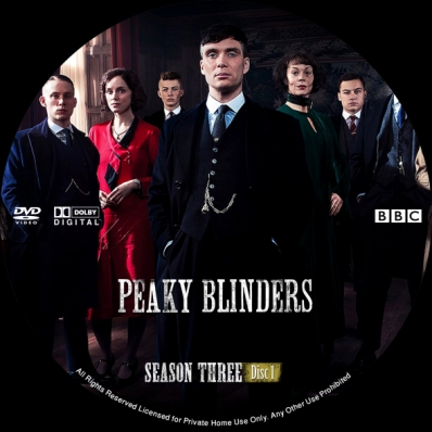 Peaky Blinders - Season 3; disc 1