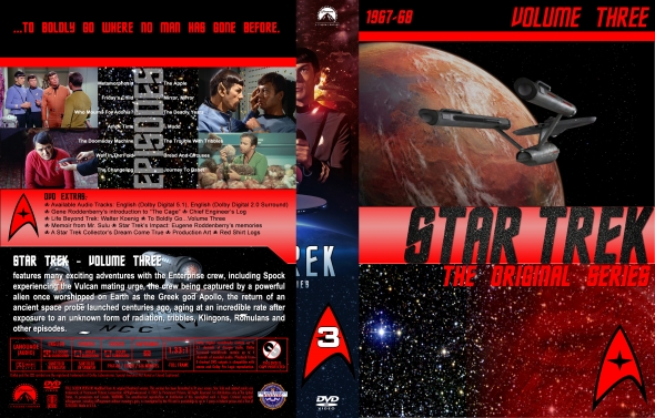 star trek original series season 3 dvd