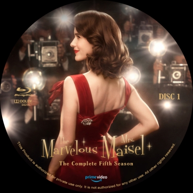 The Marvelous Mrs Maisel - Season 5; disc 1