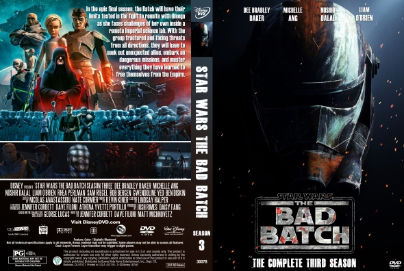 CoverCity DVD Covers Labels Star Wars The Bad Batch Season 3