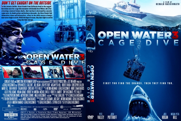 Covercity Dvd Covers Labels Open Water 3 Cage Dive