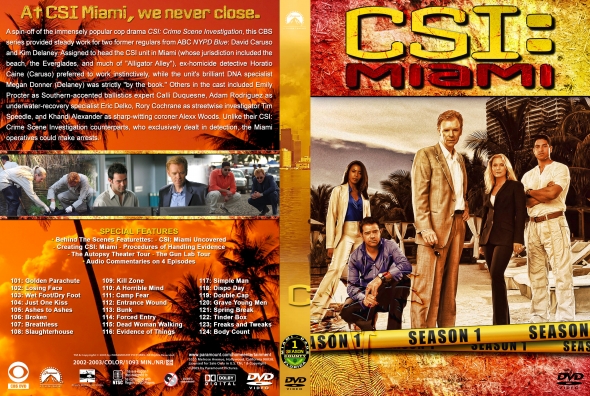 CSI: Miami - Season 1