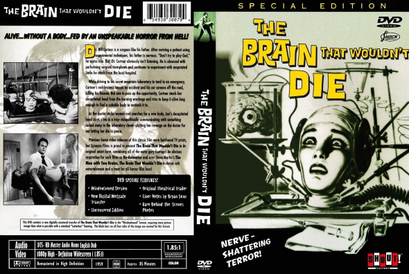 The Brain That Wouldn't Die (DVD) 