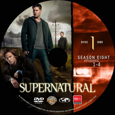 Supernatural - Season 8; disc 1