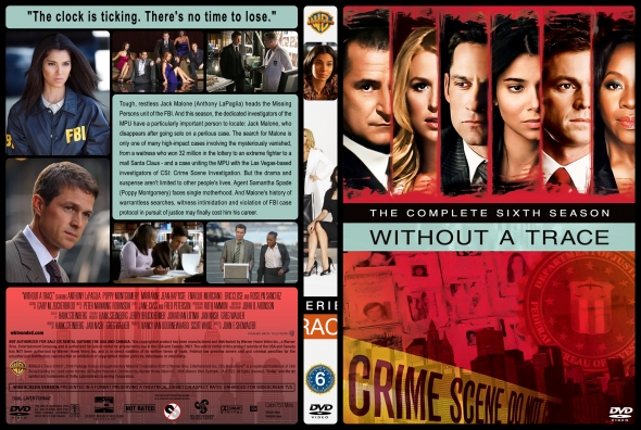 Without a Trace - Season 6 (spanning spine)