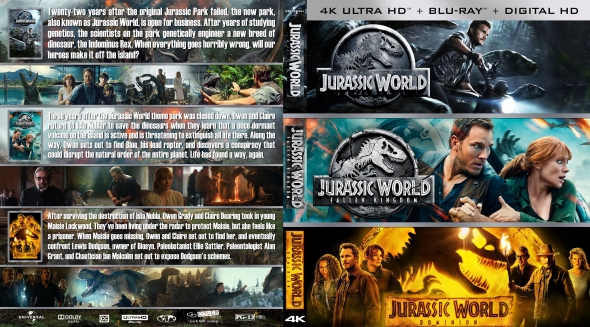 Jurassic World Collection 4K (2015 - 2022)