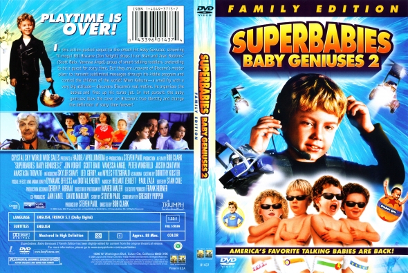 Covercity Dvd Covers And Labels Superbabies Baby Geniuses 2