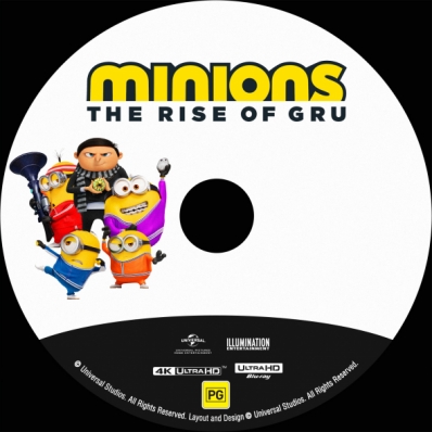 CoverCity - DVD Covers & Labels - Minions: The Rise Of Gru 4K