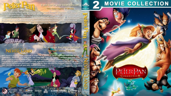 peter pan 2 dvd cover