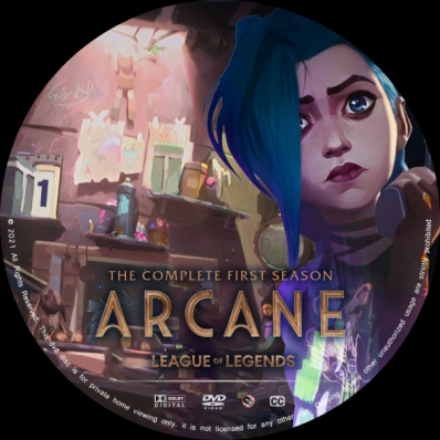 Arcane: League of Legends - Season 1; disc 1