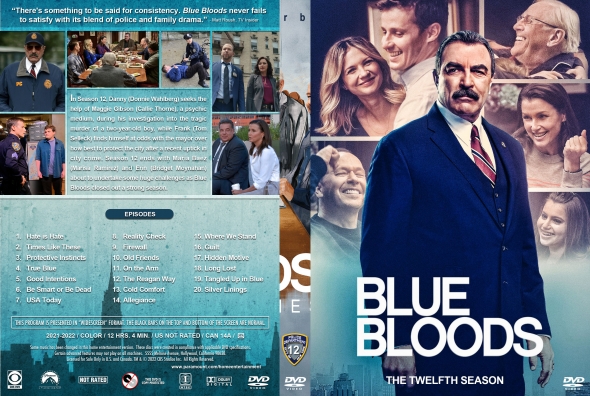 Blue Bloods - Season 12 (spanning spine)