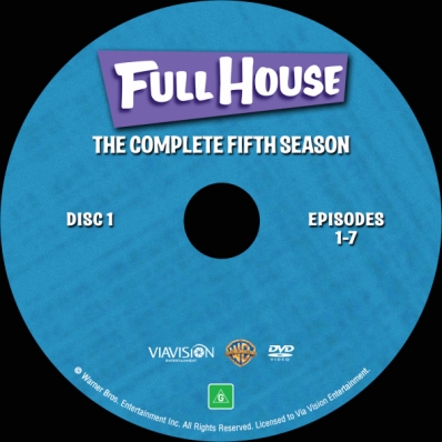 Full House - Season 5; disc 1