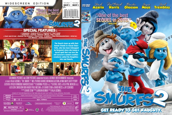 The smurfs dvd deals cover