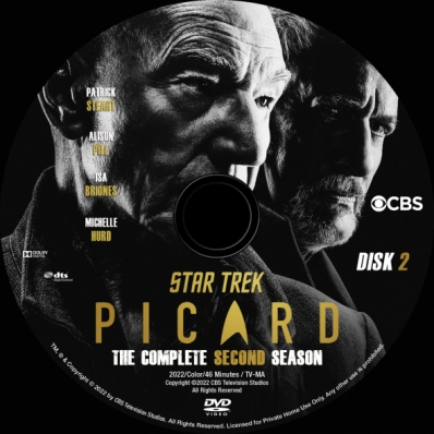 Star Trek: Picard - Season 2; disk 2