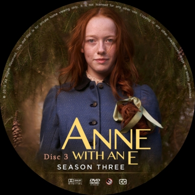 Anne with an E - Season 3; disc 3