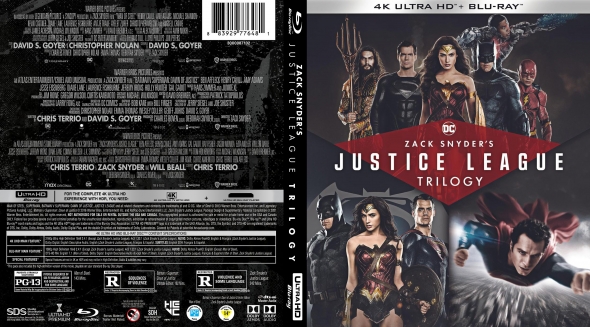 Zack Snyder’s Justice League Trilogy (4K Ultra HD) [Blu-ray]