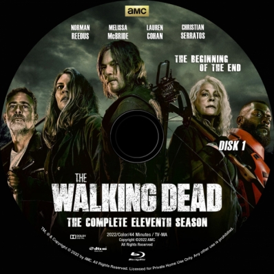 The Walking Dead - Season 11; disk 1