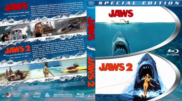 CoverCity - DVD Covers & Labels - Jaws / Jaws 2 Double Feature