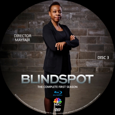 Blindspot - Season 1; disc 3