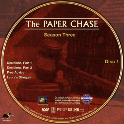 The Paper Chase - Season 3, disc 1