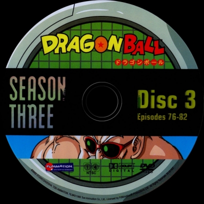 Dragon Ball - Season 3; disc 3