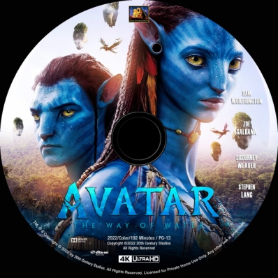 CoverCity - DVD Covers & Labels - Avatar: The Way of Water 4K