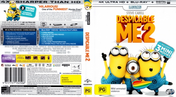 CoverCity - DVD Covers & Labels - Despicable Me 2 4K