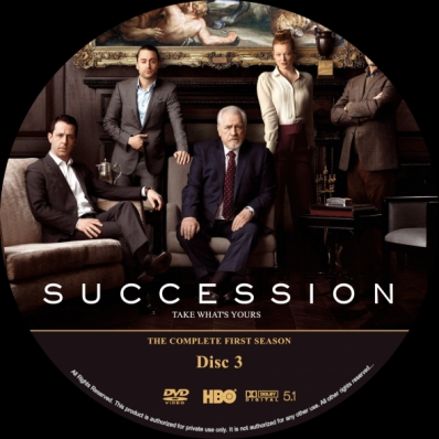 Succession - Season 1; disc 3