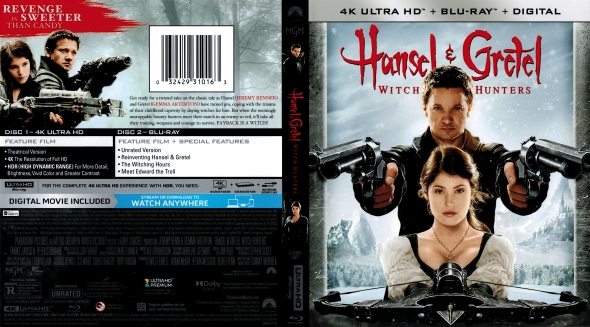 Hansel & Gretel: Witch Hunters 4K