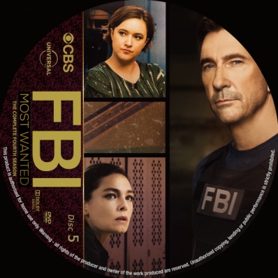 FBI Most Wanted - Season 4; disc 5