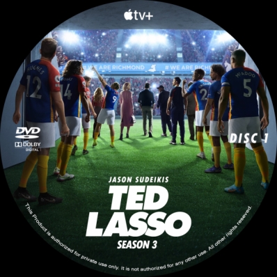 Ted Lasso - Season 3; disc 1