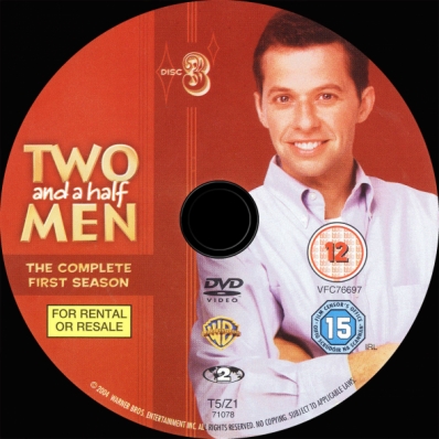 Two And A Half Men - Season 1; disc 3