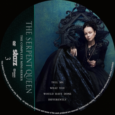 The Serpent Queen - Disc 3