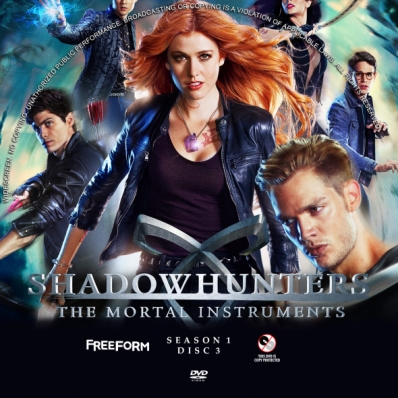 Shadowhunters: The Mortal Instruments - Season 1; disc 3