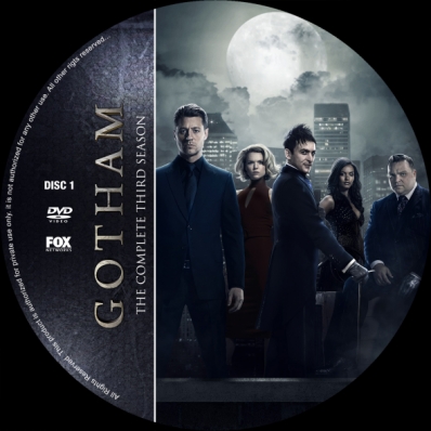 Gotham - Season 3; disc 1