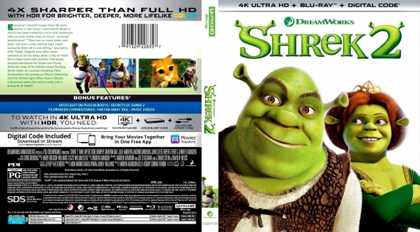 CoverCity - DVD Covers & Labels - Shrek 2 4K