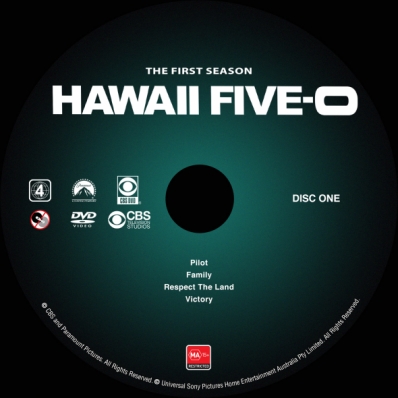 Hawaii Five-0 - Season 1; disc 1