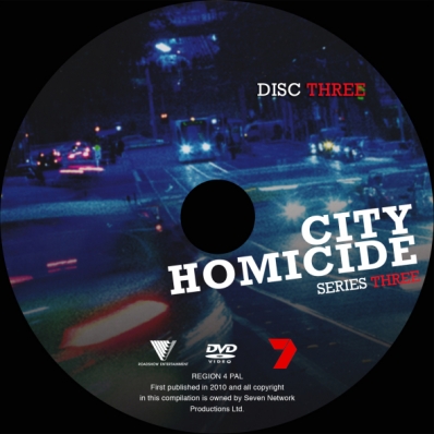 City Homicide - Season 3; disc 3