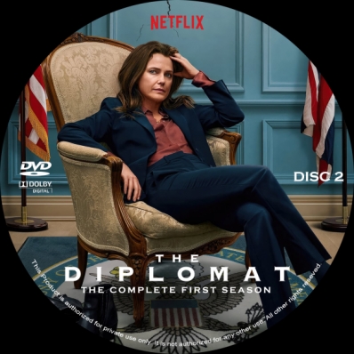 The Diplomat - Season 1; disc 2