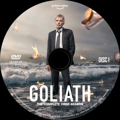 Goliath - Season 1, disc 1