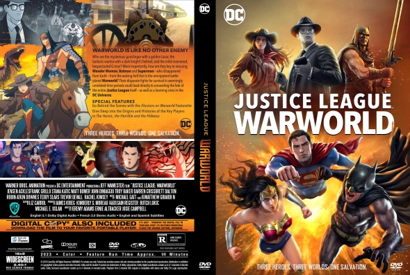 CoverCity - DVD Covers & Labels - Justice League: Warworld