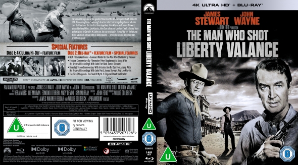 CoverCity - DVD Covers & Labels - The Man Who Shot Liberty Valance 4K