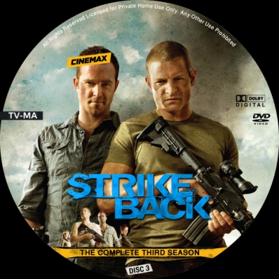 Strike Back - Season 3; disc 3