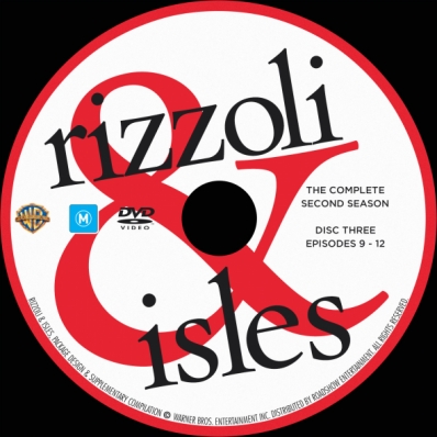 Rizzoli & Isles - Season 2; disc 3