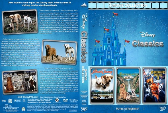 Disney Classics - Homeward Bound Triple Feature