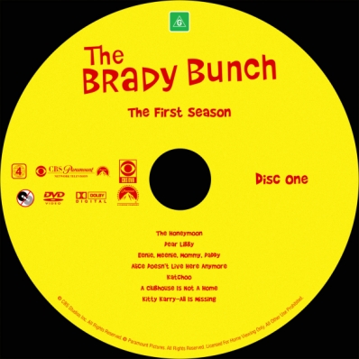The Brady Bunch - Season 1; disc 1