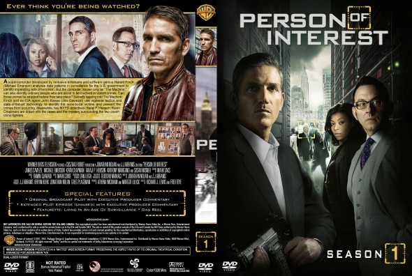 Person of Interest - Season 1 (spanning spine)